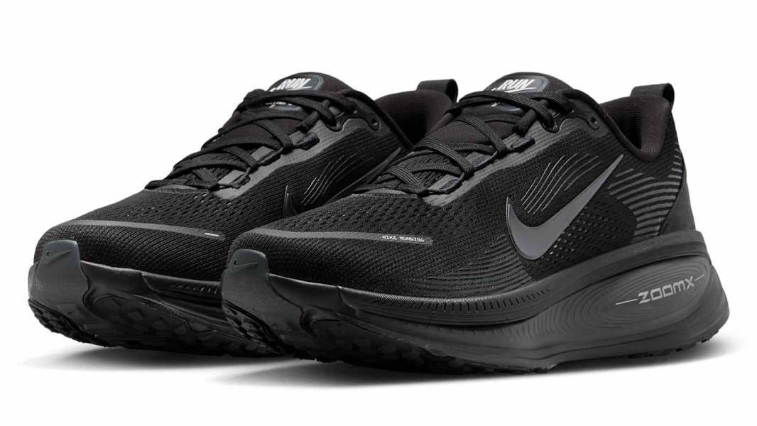 Nike Vomero 18 Black Dark Smoke Grey Front