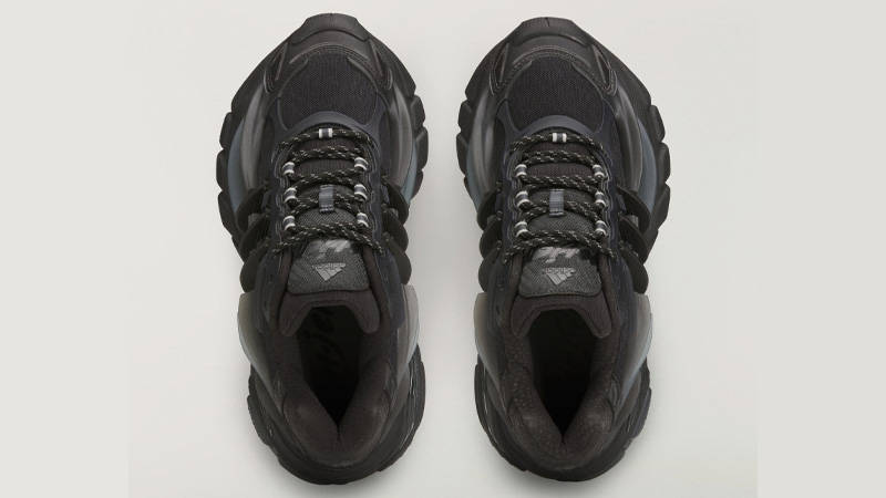 Pharrell x adidas Adistar Jellyfish Triple Black Top Down View