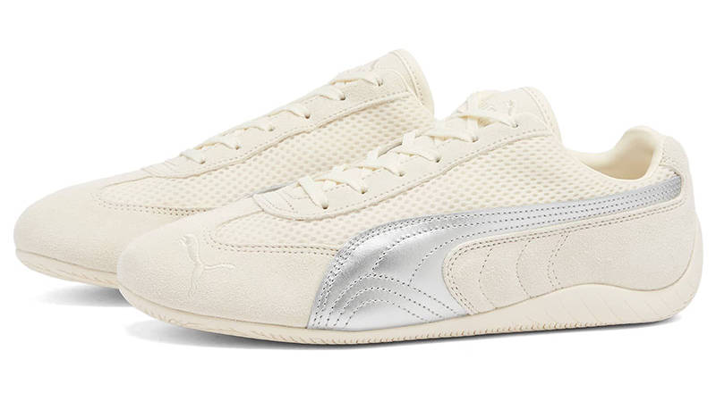 PUMA Speedcat Premium Frosted Ivory Silver 403902-01 front