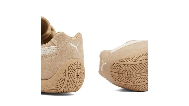 PUMA Speedcat TTF Prairie Tan Ivory 403903-02 heel