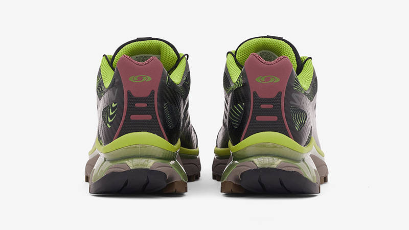 Salomon XT-4 OG Black Dark Citron L47747300 back
