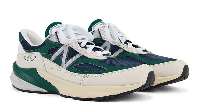 Shohei Ohtani x New Balance 990v6 Green Navy U990SH6 front
