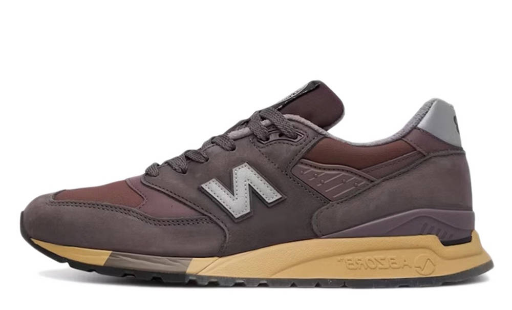 Stone Island x New Balance 998 MiUSA Mauve Deep Plum | Where
