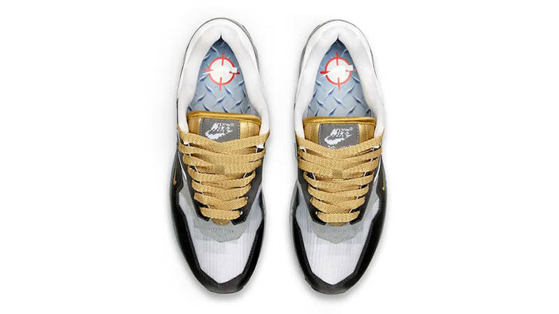 SWOOSH x Nike Air Max 1 Big Head Mode GoldenEye 007 IB9898-001 Top