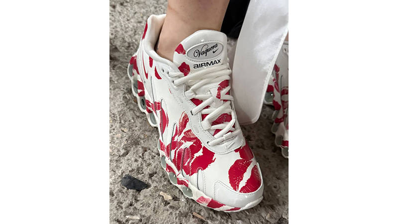 Vaquera x Nike Air Max Dn8 Sail Red IM4029-100 front