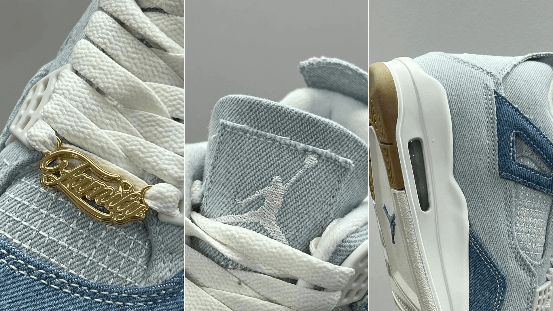 Air Jordan 4 Denim Worn Blue