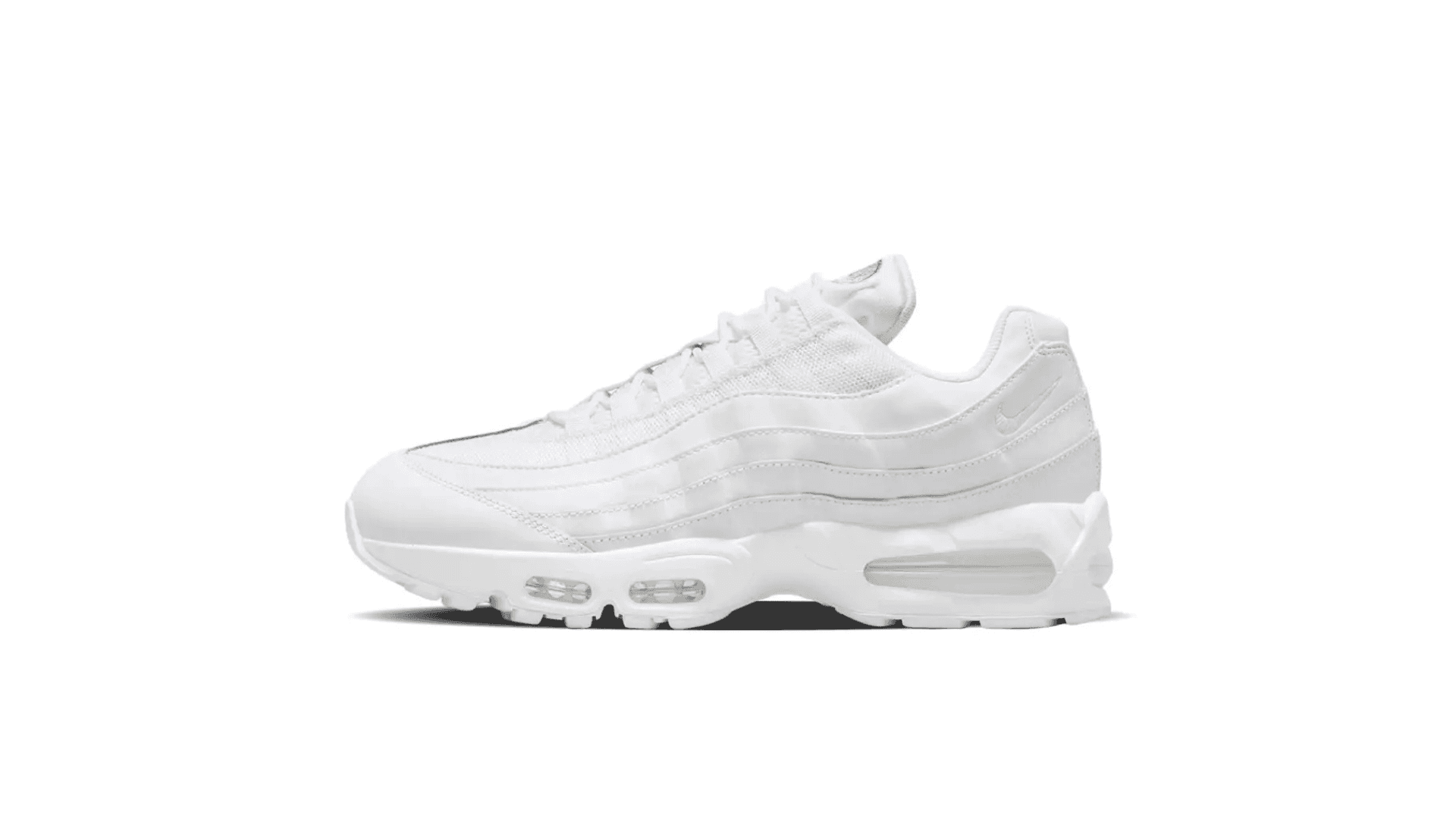 Nike Air Max 95 Big Bubble Triple White