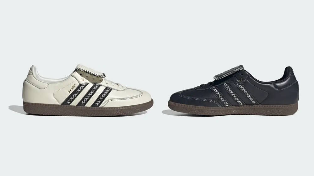 These Stitched up adidas Samba LT Scream Wales Bonner From Every Angle
