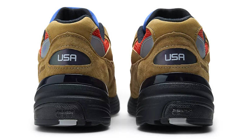 Action Bronson x New Balance 992 Baklava Brown Back