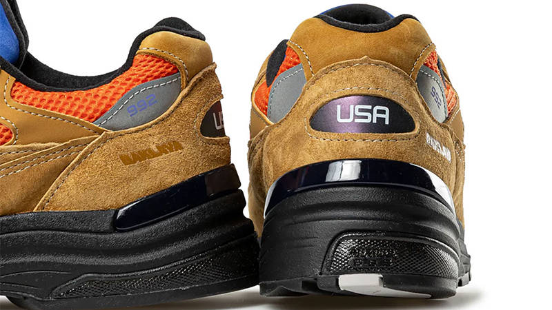 Action Bronson x New Balance 992 Baklava Brown U992AB1 Back 2