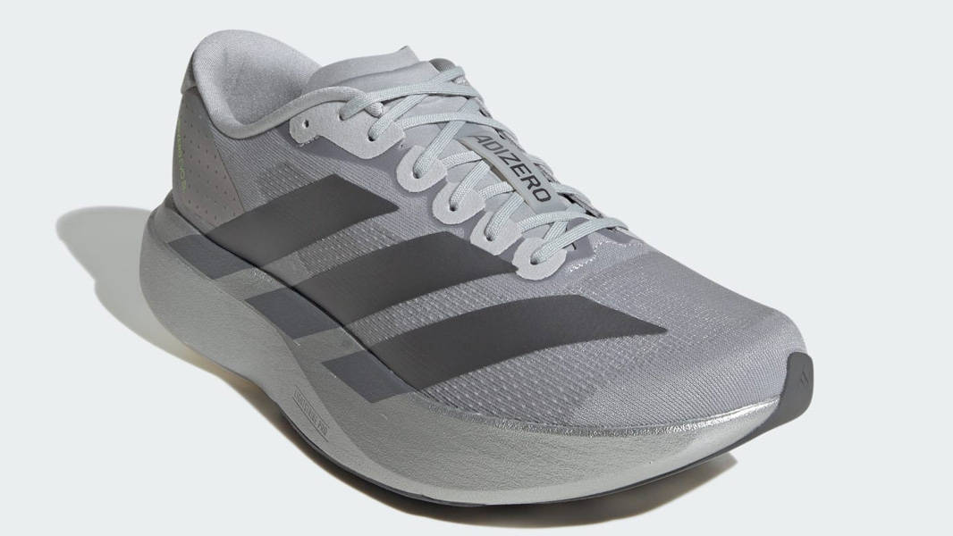 adidas Adizero Evo SL Silver Metallic Front