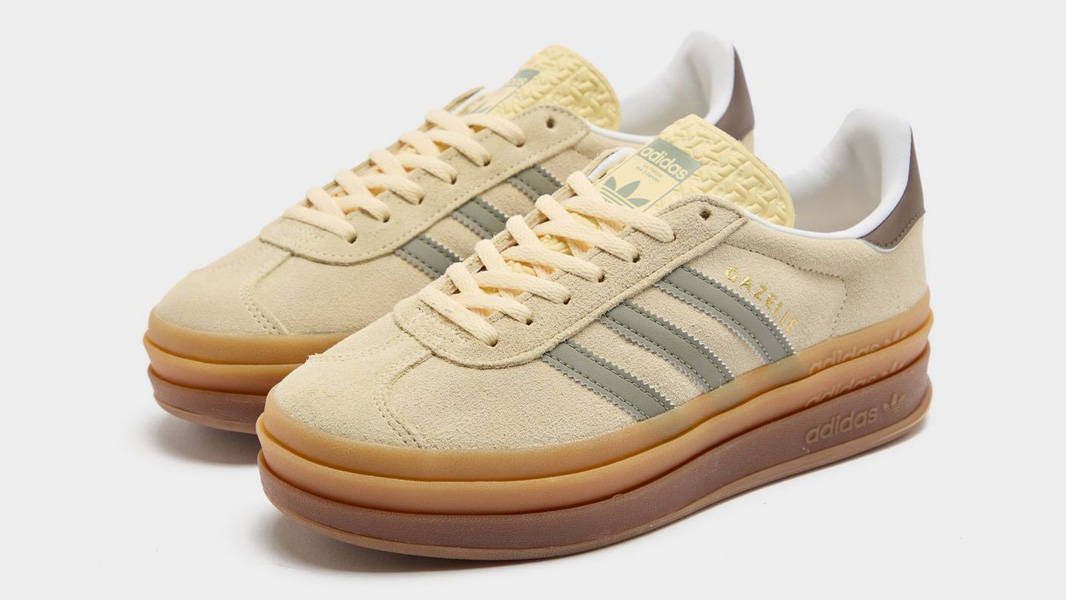 adidas Gazelle Bold Warm Vanilla Front