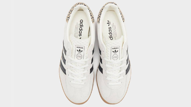 adidas Gazelle Indoor Cloud White Black Gum Middle
