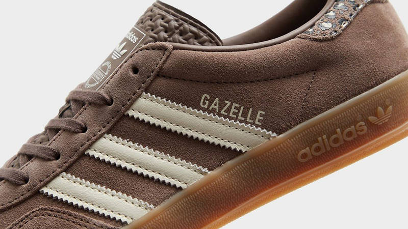 adidas Gazelle Indoor Earth Strata Leopard JR1390 Detail