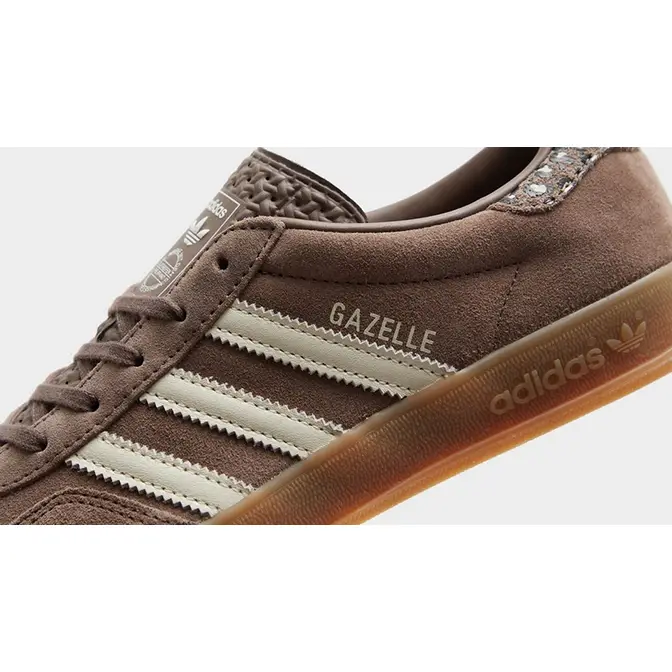 adidas Gazelle Indoor Earth Strata Leopard JR1390 Detail