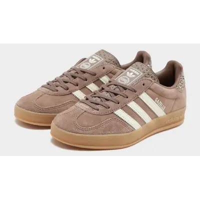 adidas Gazelle Indoor Earth Strata Leopard JR1390 Side