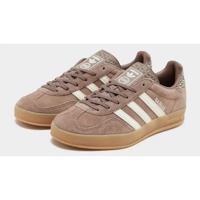 adidas Gazelle Indoor Earth Strata Leopard JR1390 Side