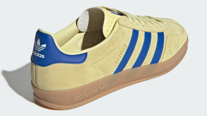 adidas Gazelle Indoor Powder Yellow Back