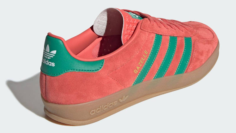 adidas Gazelle Indoor Preloved Scarlet Court Green Back