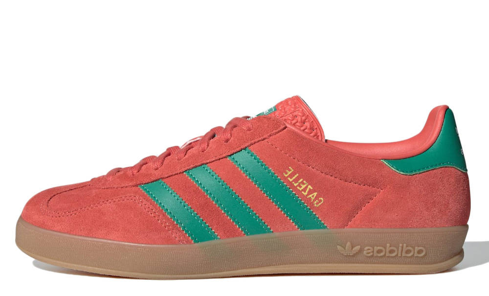 adidas Gazelle Indoor Preloved Scarlet Court Green