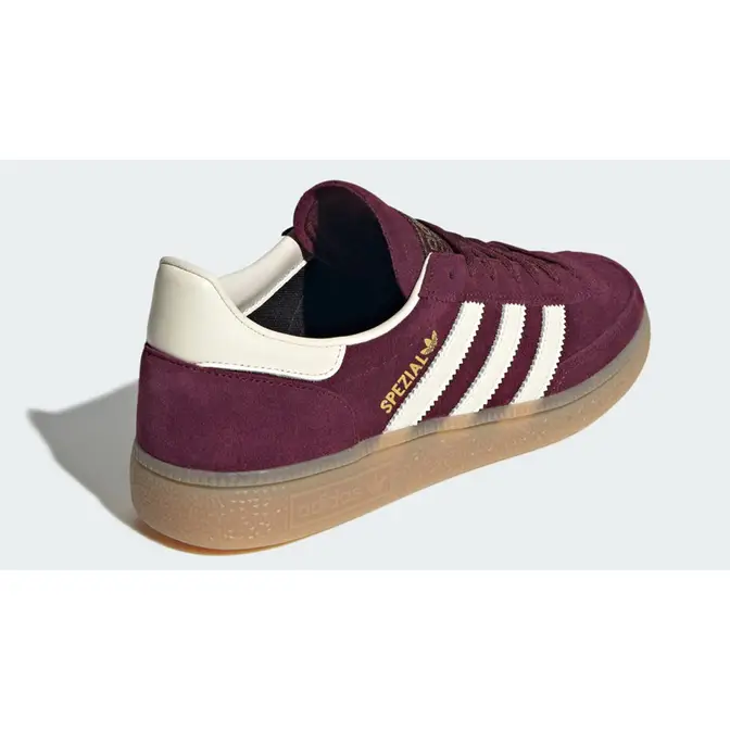 adidas Handball Spezial Maroon Cream White Back
