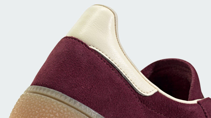 adidas Handball Spezial Maroon Cream White Closeup