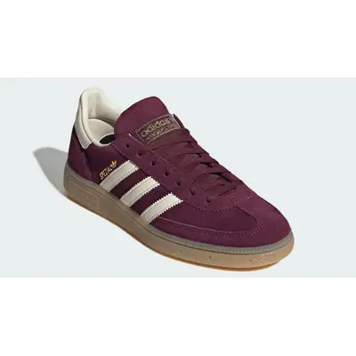 adidas Handball Spezial Maroon Cream White Front