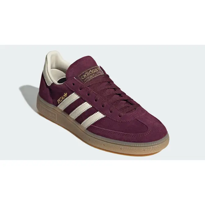 adidas Handball Spezial Maroon Cream White Front
