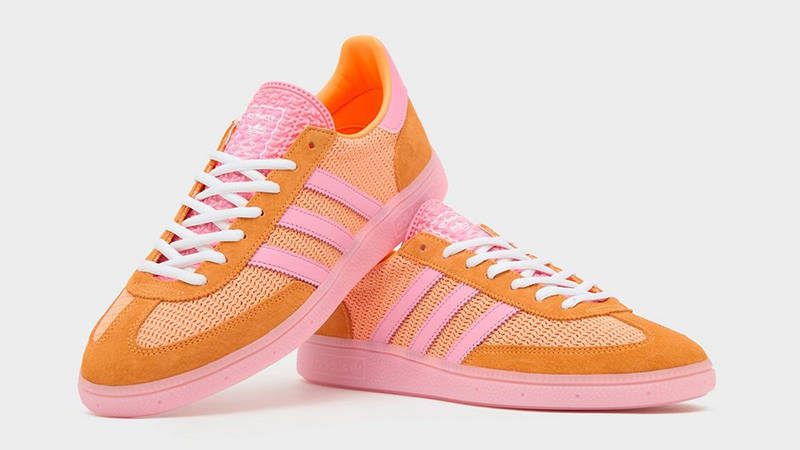 adidas Handball Spezial Signal Orange Bliss Pink JR1093 Front