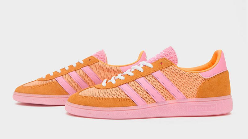 adidas Handball Spezial Signal Orange Bliss Pink JR1093 Side