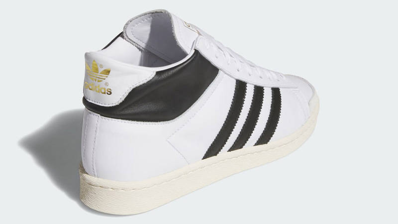 adidas Jabbar Hi White Black Back