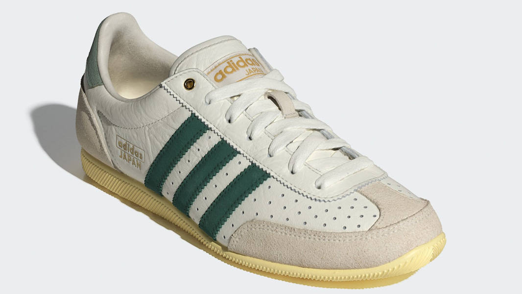 adidas Japan Off White Collegiate Green Front