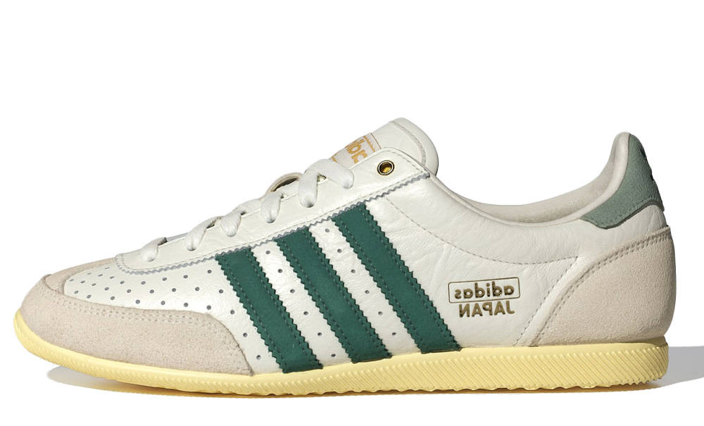 ◆adidas◆ Japan White Green JI2663 adidas Originals Wmns Japan 'Off White Collegiate Green