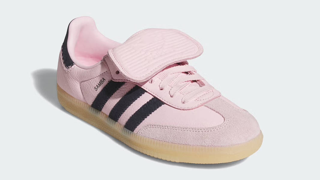 adidas gazelle silver green womens adidas Juniors' Sambae White / Clear Pink