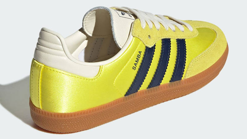 adidas Samba OG Shock Yellow Night Indigo Back