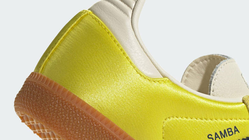 adidas Samba OG Shock Yellow Night Indigo Closeup