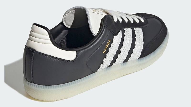 adidas Samba Ruffle Stripes Black JR8831 Back