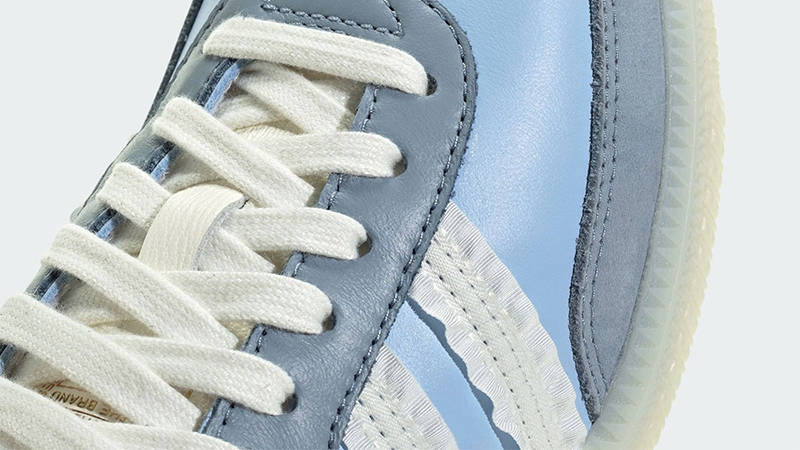 adidas Samba Ruffle Stripes Blue JR8829 Detail