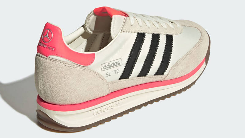 adidas SL 72 RS Mercedes Off White Core Black Turbo Back