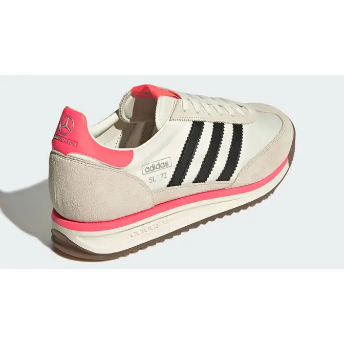 adidas SL 72 RS Mercedes Off White Core Black Turbo Back