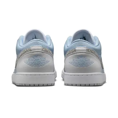 Air Jordan 1 Low Blue Tint Elephant Print Back