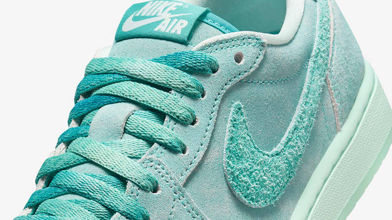 Air Jordan 1 Low OG Washed Teal Igloo HQ8111-300 Detail