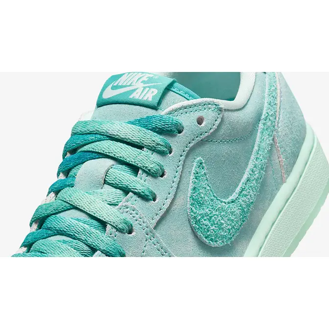 Air Jordan 1 Low OG Washed Teal Igloo HQ8111-300 Detail