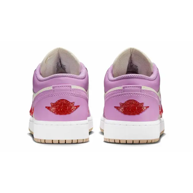 Air Jordan 1 Low SE GS Peanut Butter And Jelly Back