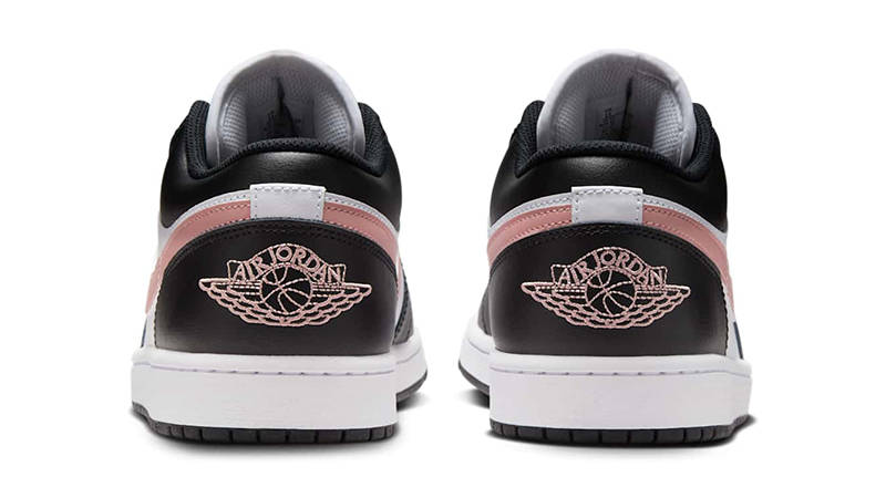 Air Jordan 1 Low White Rust Pink 553558-165 Back
