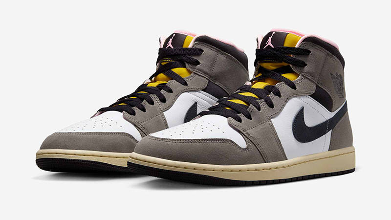 Air Jordan 1 Mid Cave Stone HQ2011-100 front