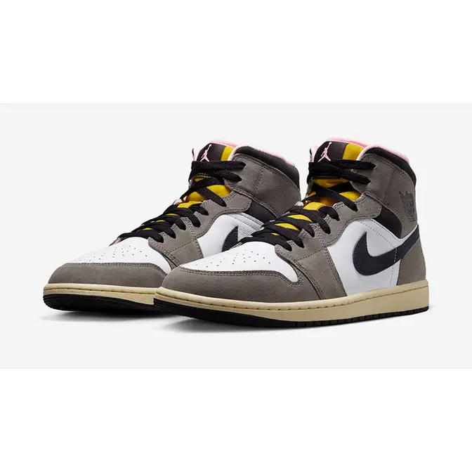 Air Jordan 1 Mid Cave Stone HQ2011-100 front