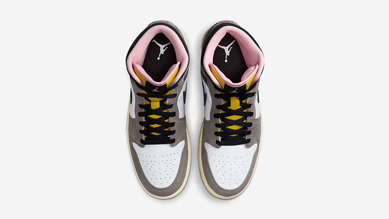 Air Jordan 1 Mid Cave Stone HQ2011-100 middle