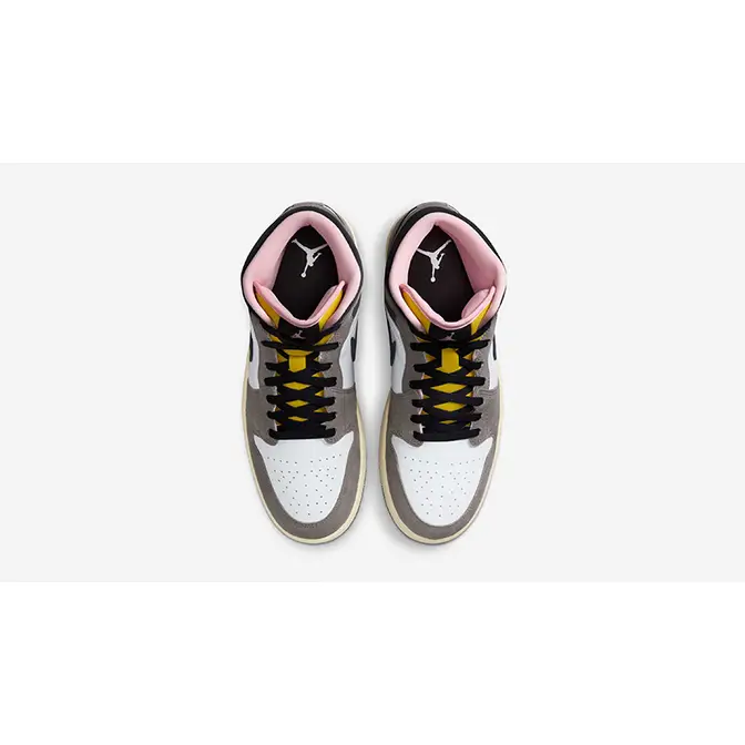 Air Jordan 1 Mid Cave Stone HQ2011-100 middle