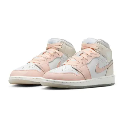 Air Jordan 1 Mid SE GS Sea Glass Glacier Blue HJ5940-100 Side